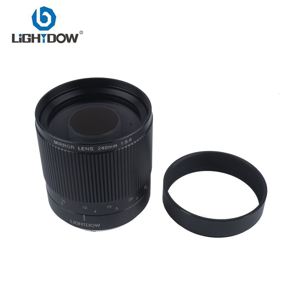 Lightdow240Mmf 44% off Anti-Domestic Large Aperture Manual Mirrorless Slr Lens Full-Frame Lens