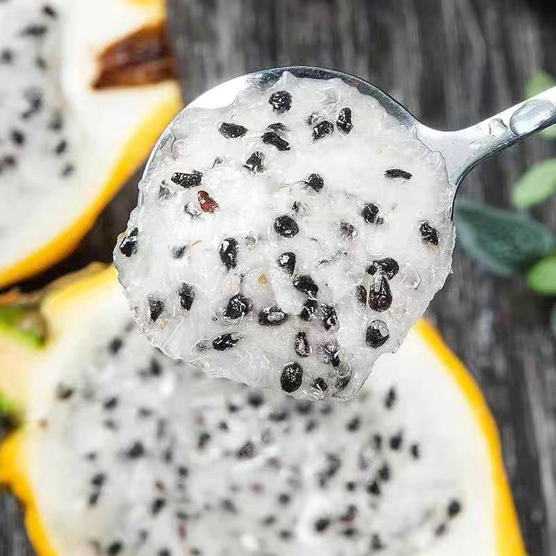 Fresh Golden Bird's Nest Fruit, Rare Fruit, Rare Unicorn Fruit, Seasonal Yellow-Skinned White-Heart Dragon Fruit, Whole Box Free Shipping