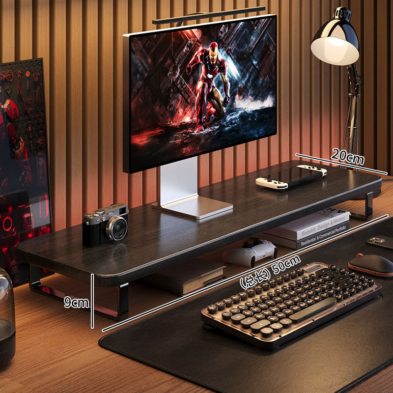 E-Sports Room Desktop Computer Monitor Elevated Rack Desktop Storage Rack Bracket Extended Laptop Stand