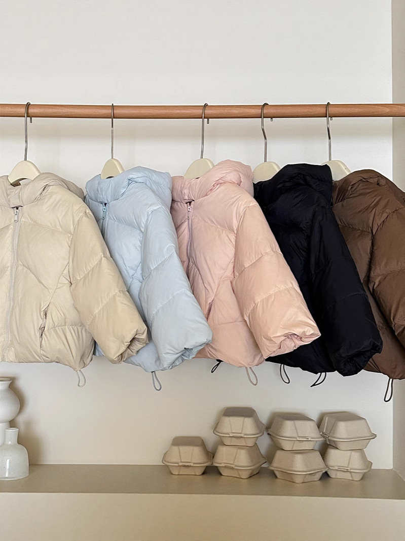 Children's Foreign Trade down Jacket 2025 Autumn and Winter New Korean Style Boys and Girls White Duck down Hooded Outerwear