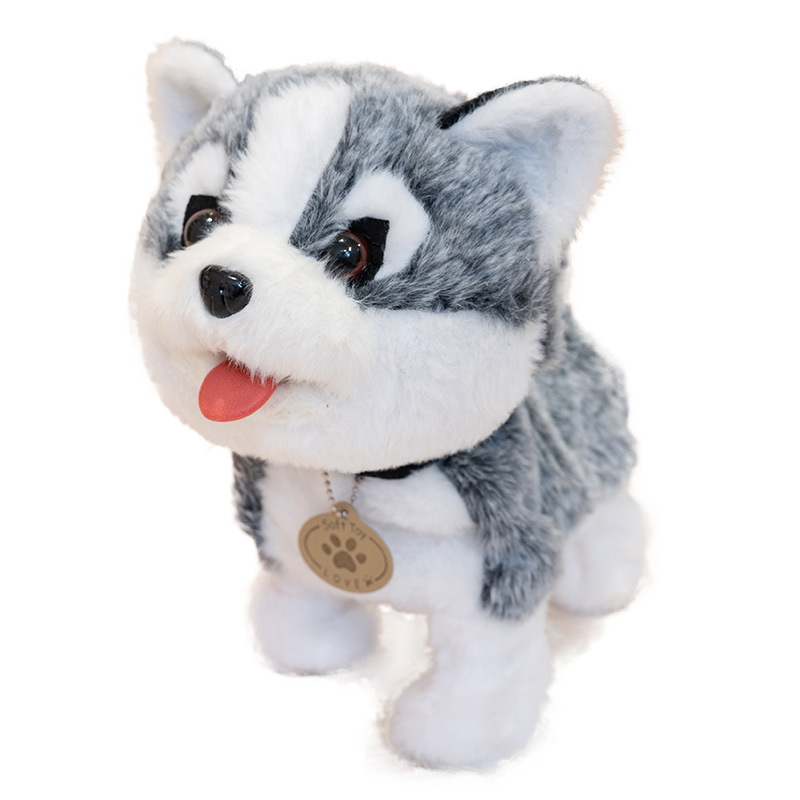 Children's Plush Toy Licking Dog Intelligent Rereading Robot Dog Simulation Can Walk and Call Electronic Dog Toy