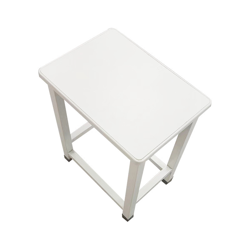 Steel Square stool strong and durable student stool workshop work stool wooden surface small square stool large inventory