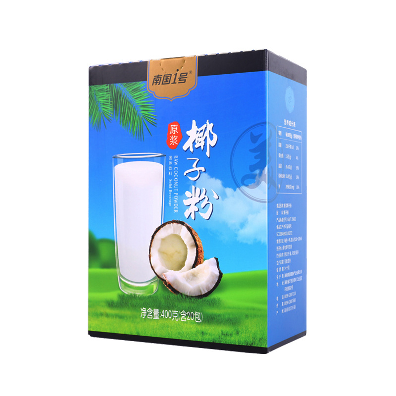 Nanguo Coconut Powder 400g Solid Beverage Coconut Milk Powder Online E-Commerce Hainan Specialty Wholesale Breakfast Meal Replacement Delivery