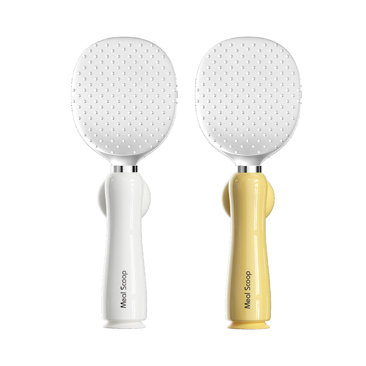 Grain standing magnetic suction rice spoon anti-sticking rice spoon vertical household easy-to-clean rice spoon suction cup tumbler rice spoon