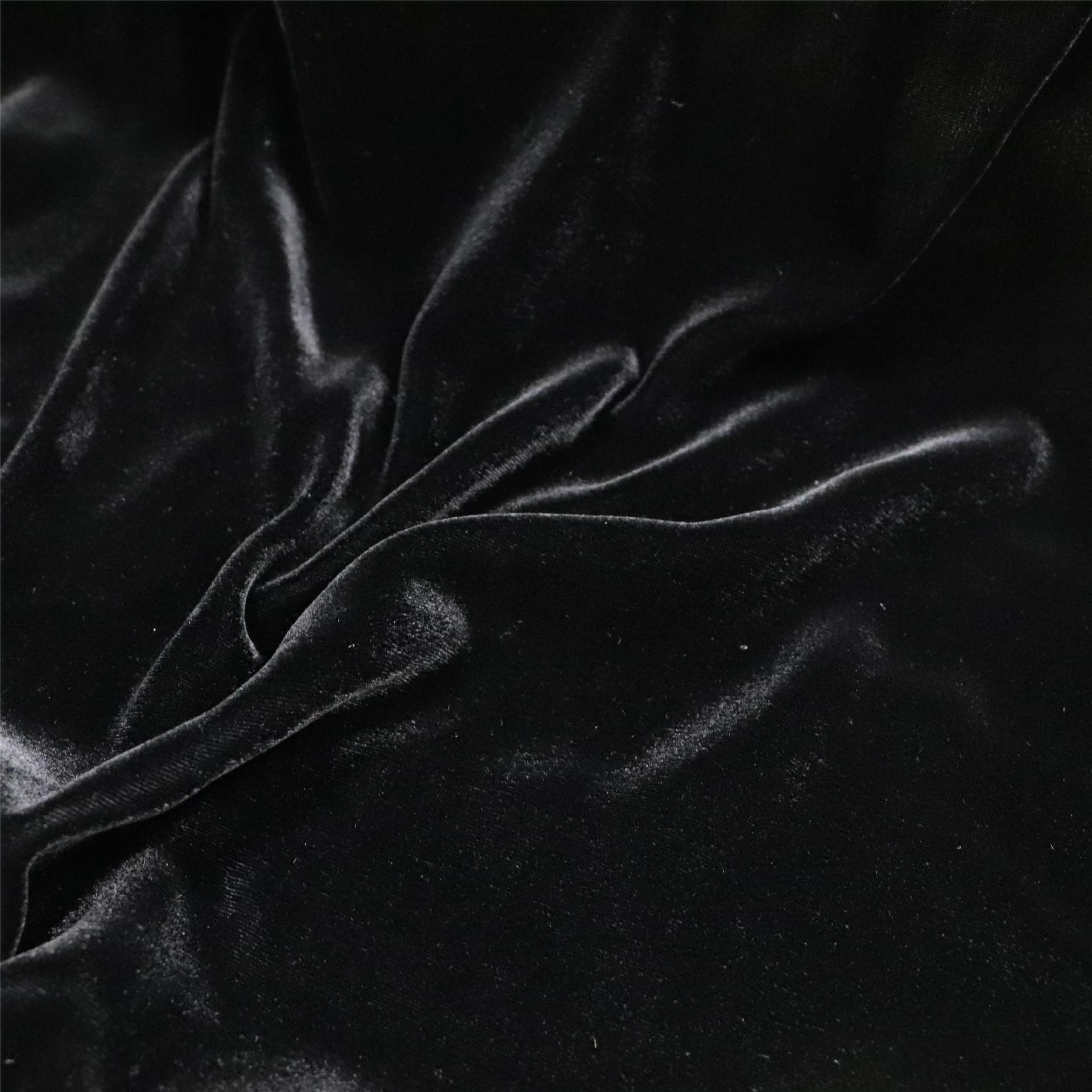 Factory Wholesale Woven 65111 Silk Mulberry Silk Georgette Velvet Fabric Nightgown Dress Cheongsam Fabric