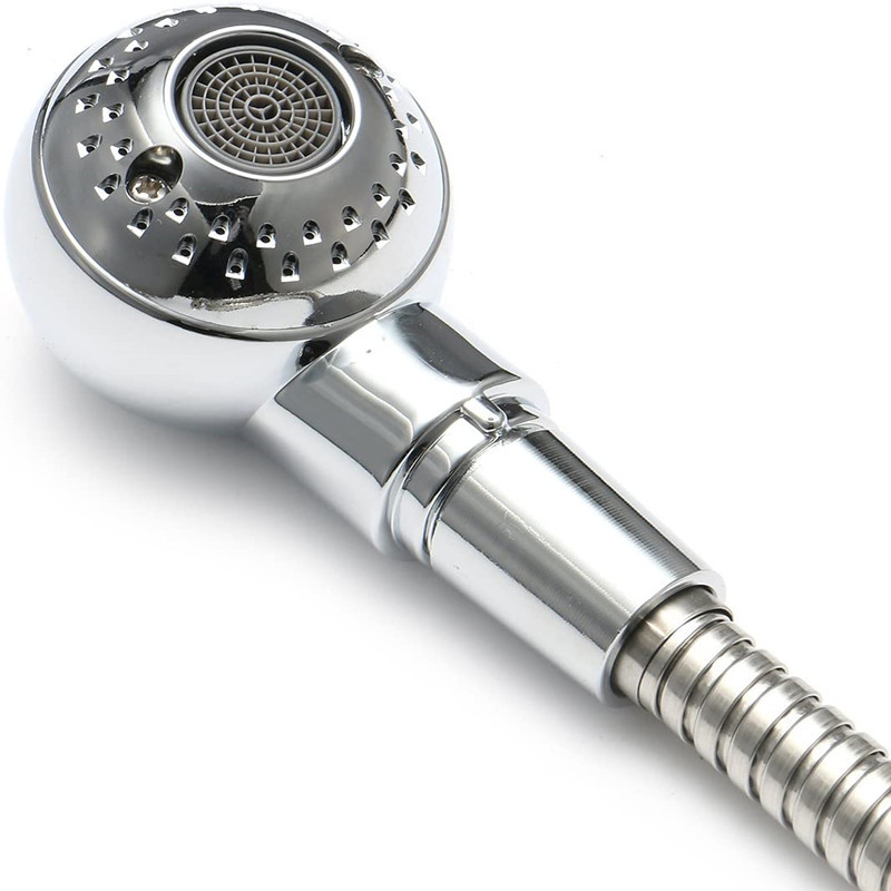 Shampoo bed faucet beauty salon shampoo bed hot and cold faucet external spray shower hose small nozzle suit