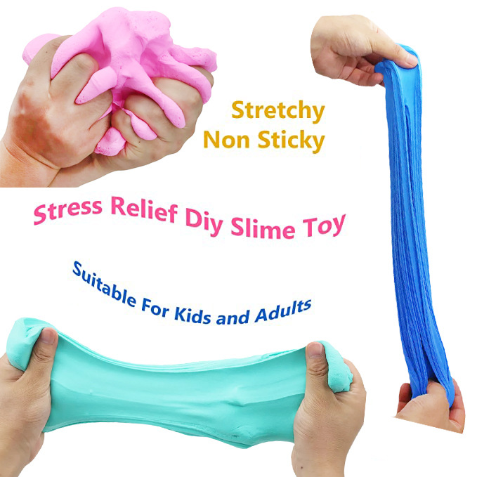 Amazon's Best-Selling 9-Color Mud Slime Kit Cotton Mud Non-Stick DIY Plasticine Set Creative Mud
