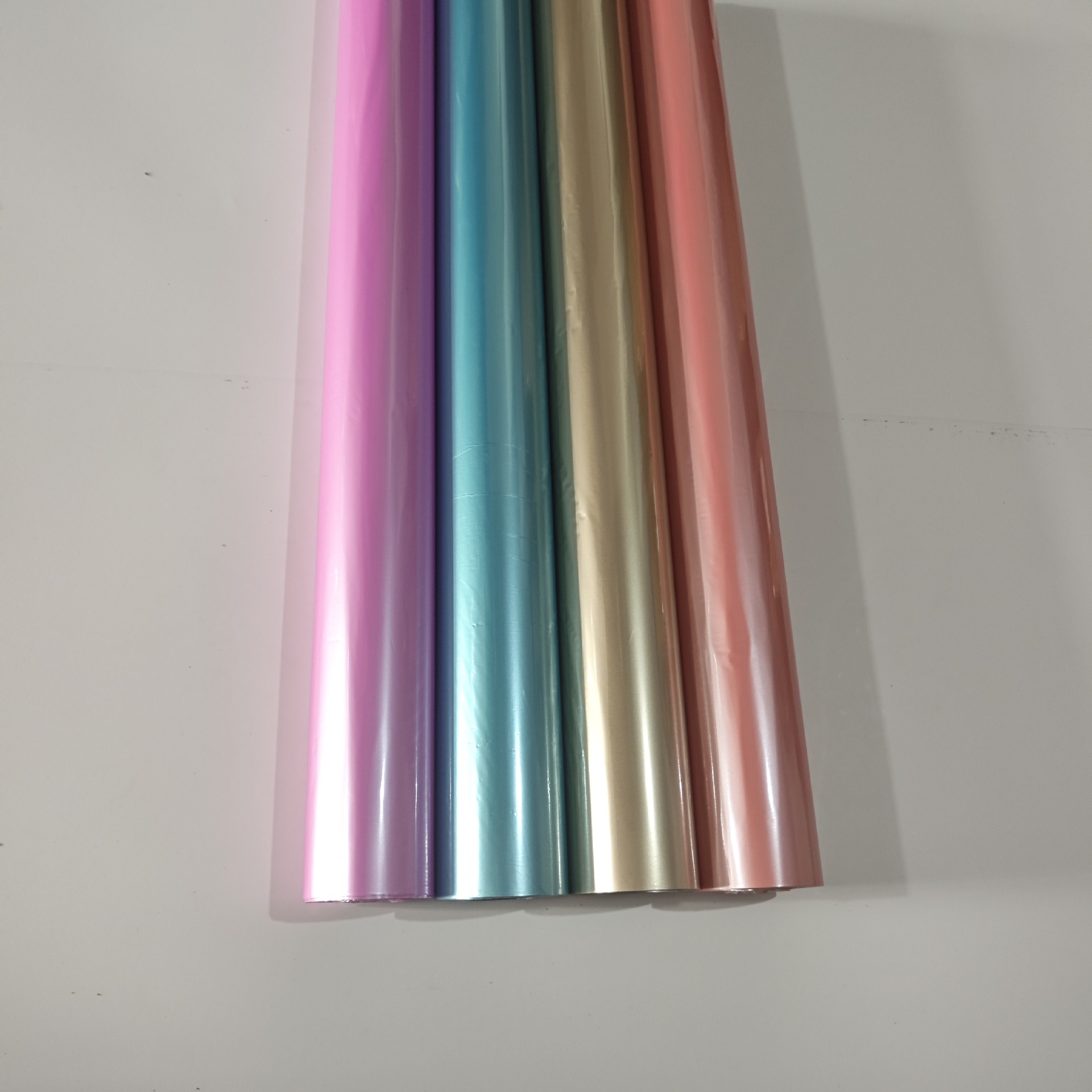 Chengyang manufacturers pearl color hot stamping paper anodized aluminum PU leather hot stamping paper gold rainbow manufacturers