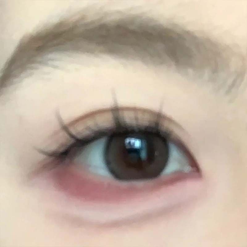 Girly Rose Pink Brown Long-Lasting Natural Eyeliner Gel Pen Ultra-Fine Waterproof Non-Smudge Fake Makeup Beginner Silkworm Pen