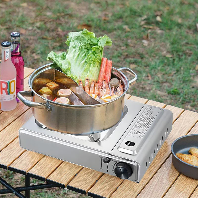 Stainless steel cassette stove factory direct restaurant hotel commercial cassette stove outdoor camping picnic fire durable stove