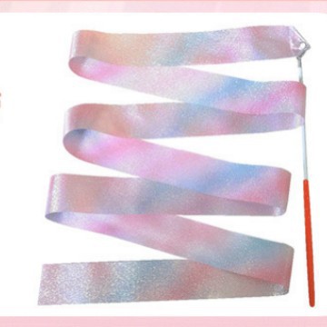 Flash star rhythmic gymnastics ribbon ribbon 2 m dance ribbon children's toys