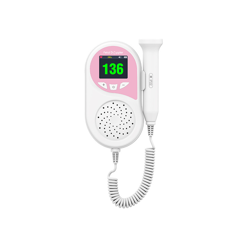 Kangtai Home Fetal Heart Rate Monitor Listens to Fetal Heart Rate and Fetal Movements, Handheld Medical Fetal Heart Rate Detector