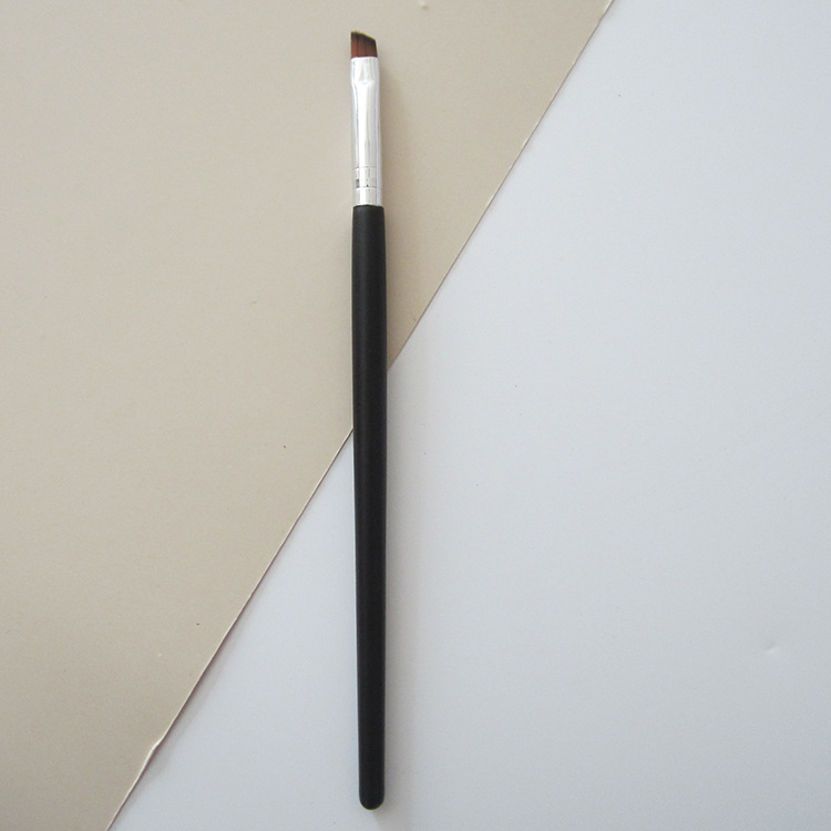 Eyeliner Brush Flat Blade Flat Head Angled Eyebrow Brush Makeup Brush Set Single Angled Head Beauty Tool Nylon Bristles