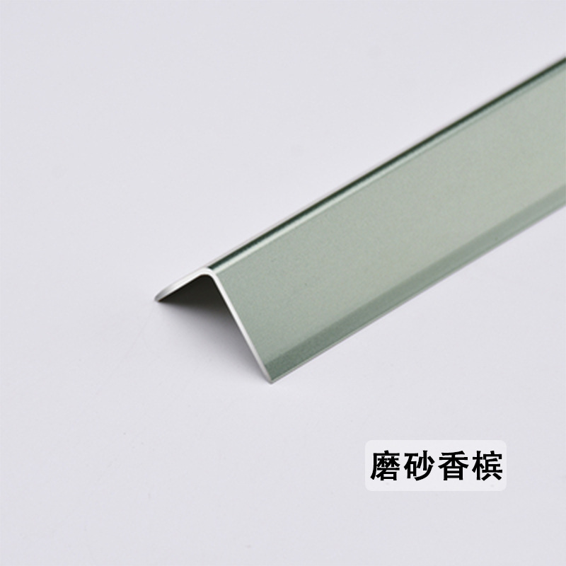 Foshan simple aluminum alloy edging decorative line closing strip ceramic tile edging strip wooden floor layering strip special