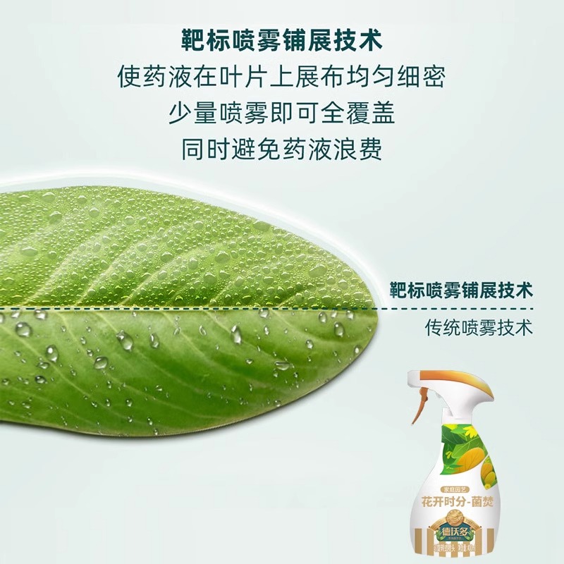 Dewoduo Carbendazim Fungicide Spray Rose Orchid Powdery Mildew Anthers Baicuqing Black Spot Bacteria Liqing