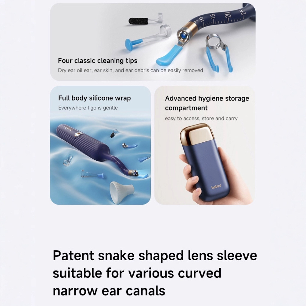 E33R Wholesale Visual Ear Care Appliance Ear Packer 3.5mm Personal Care Product Endoscope Digging