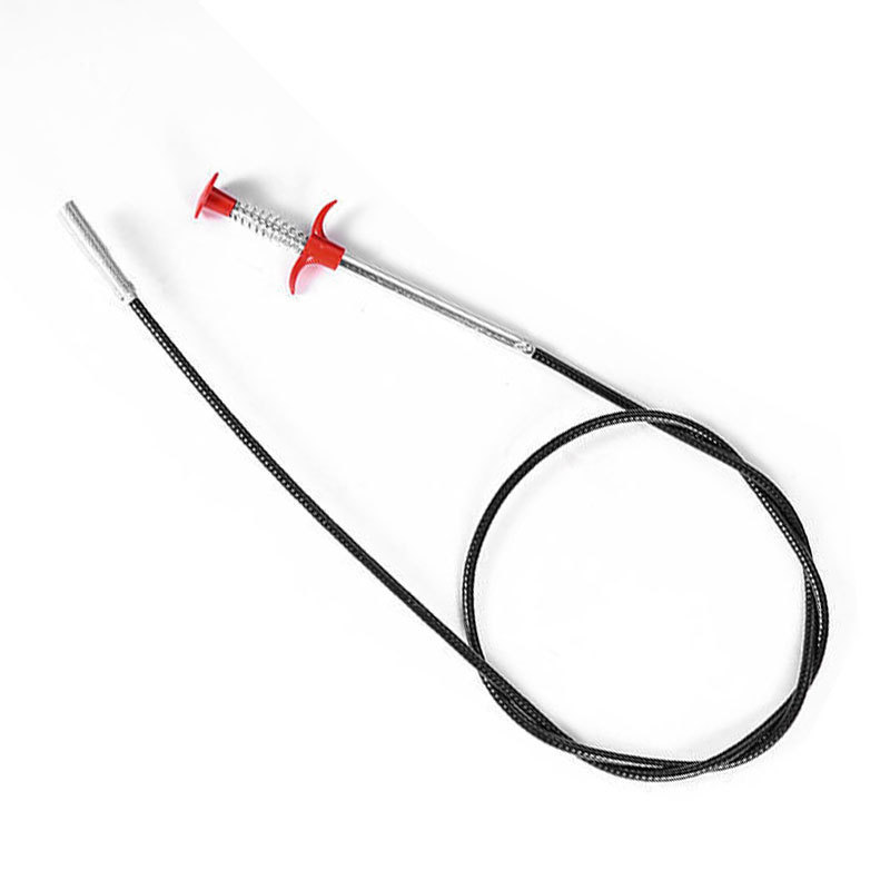 Pipe Four-Claw Hook Dredge Sewer Toilet Tool Manual Toilet Hair Scratching and Clogging Household