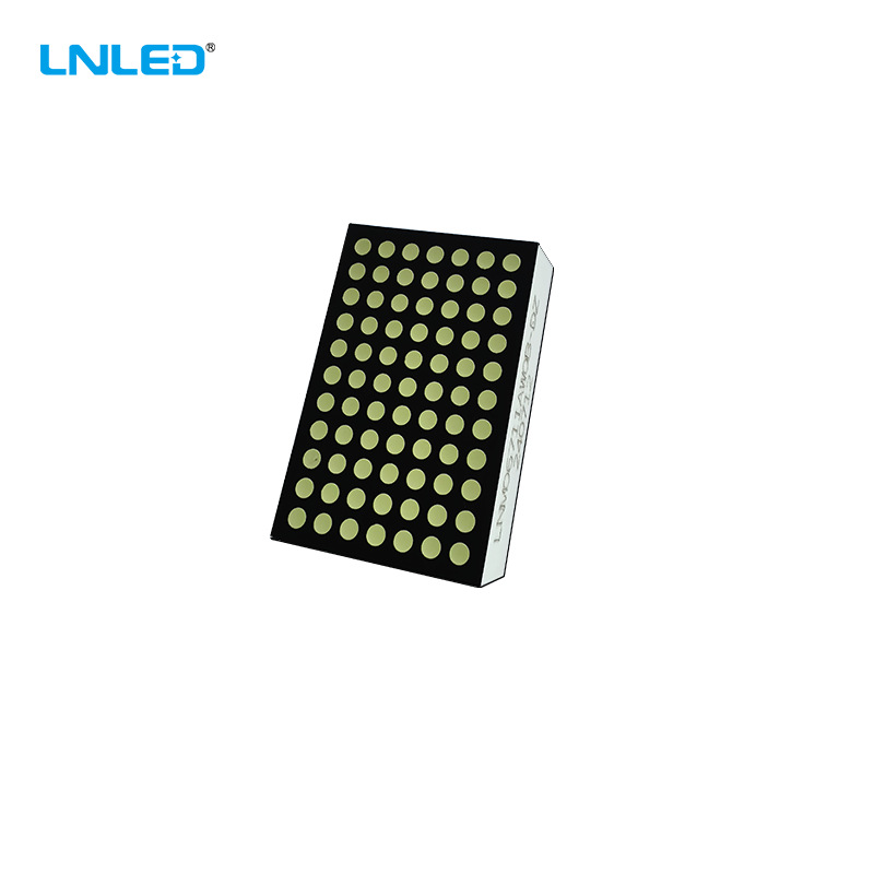 Factory Direct Supply 7*11 Led Dot Matrix Screen White Light Highlight Common Cathode Digital Tube Dot Matrix Module 06711