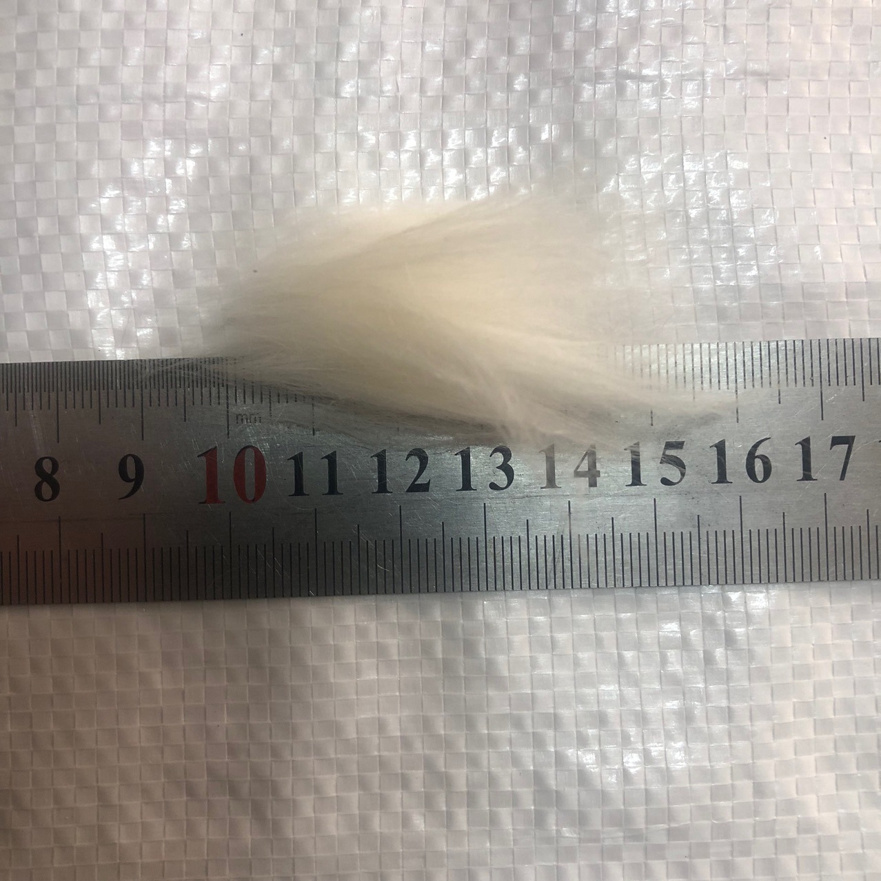 Bleached Linen Cotton Blended Fiber Linen Fiber Cotton and Linen Mixed Fiber 1 Catties 69 Yuan