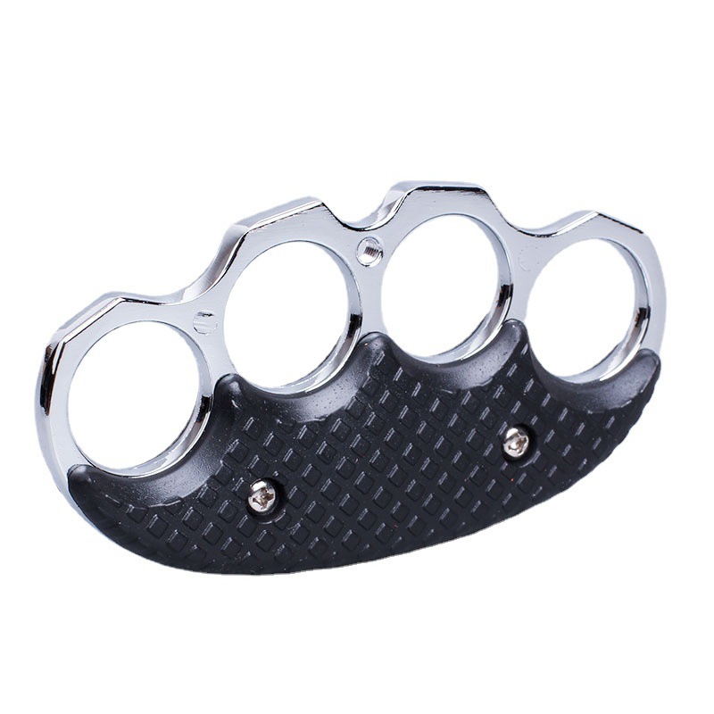 Outdoor fitness boxing clip non-slip finger tiger hand buckle boxing buckle camping defense broken window boxing protector
