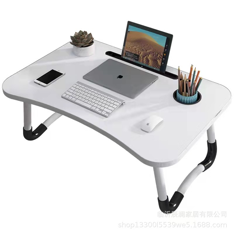 Computer Desk Bed Small Table Lazy Desk Bedroom Foldable Table Student Learning Desk Jingdong a generation of hair