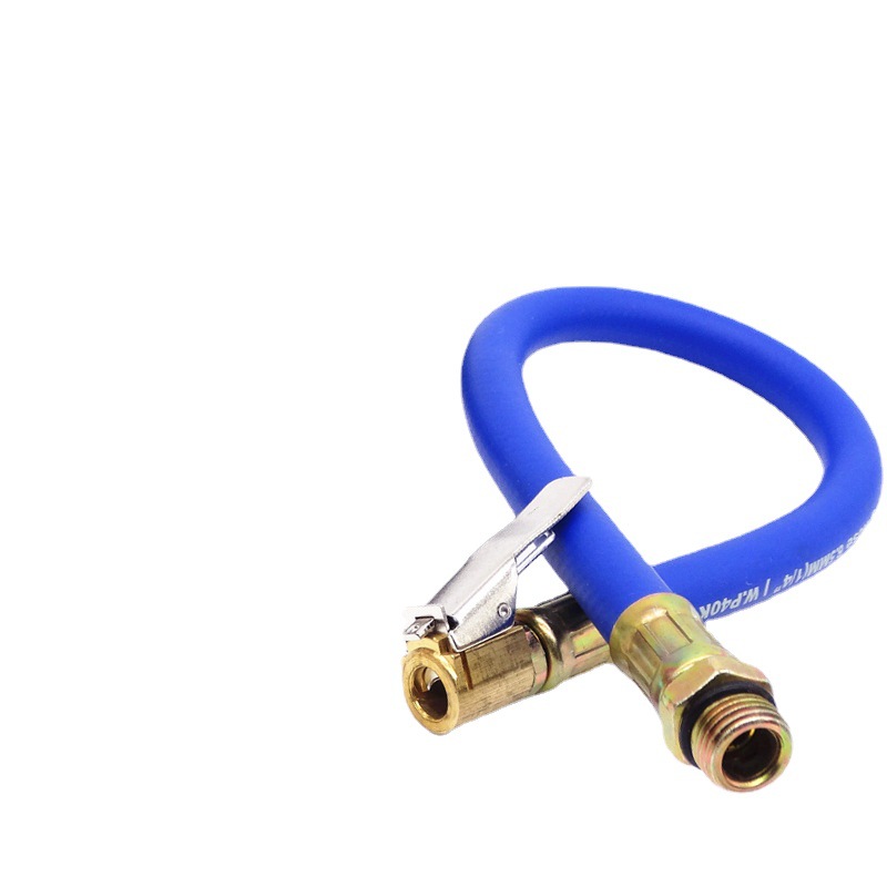 Air pressure gauge tire pressure gauge tube fittings tire inflation tube inflation head tire pressure gauge extension tube automobile air nozzle joint