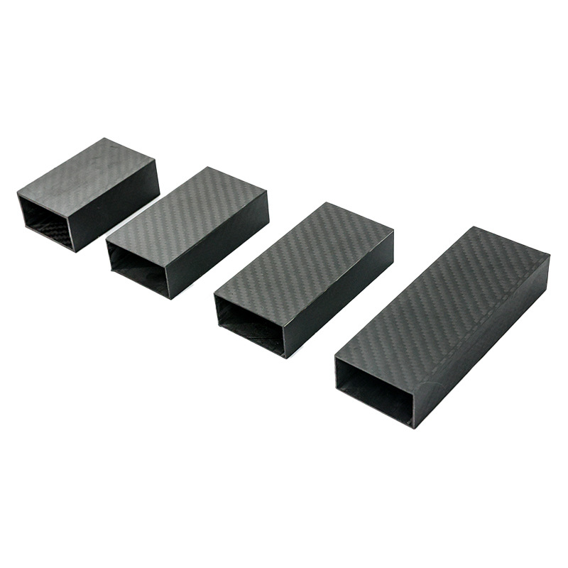 Carbon Fiber Square Tube Inner Diameter 25mm Hollow Square Tube Carbon Fiber Plate Carbon Tube High Strength 3K Carbon Fiber Square Tube