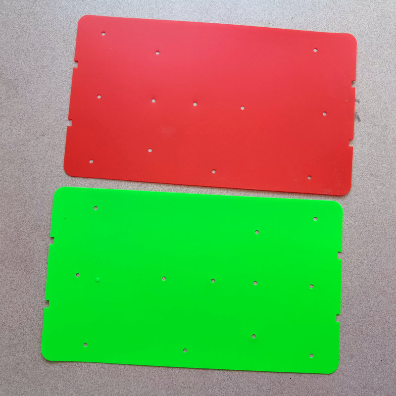Color PP plastic sheet grinding PP color glossy frosted plastic sheet stationery gift box tag color sheet