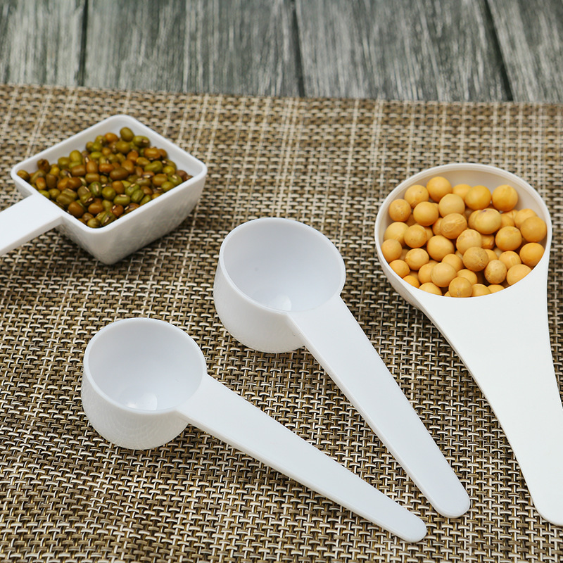 Plastic Measuring Spoon 1g 2g 3g 5g 10g Milk Powder Spoon Panax Notoginseng Powder Kitchen Baking Pp Small Pp Material Quality Spoon