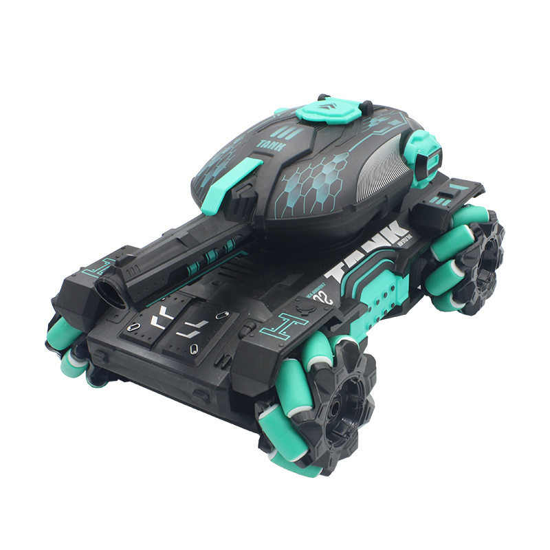 Shake the sound of the same remote control car tank gesture induction can launch water bomb four-wheel drive off-road mecha electric toy car