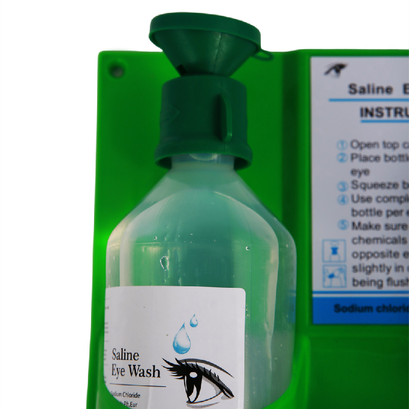 Portable emergency skin care eye wash suit in stock supply wall-mounted eye wash suit eye wash suit