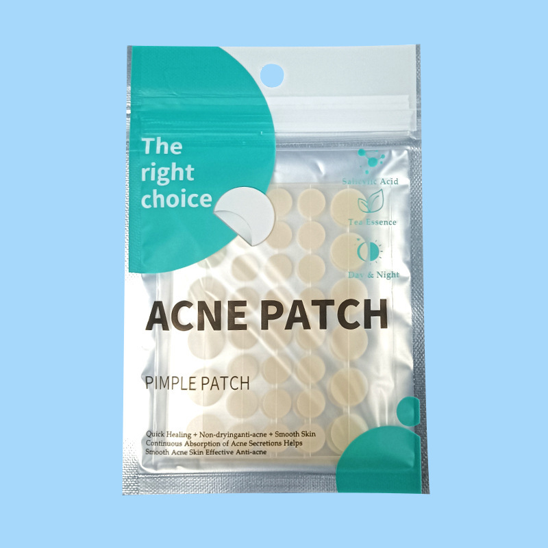 Cross-Border Exclusive Supply of Acne Patches with Tea Tree Essential Oil and Salicylic Acid, Acne Patches for Acne Removal and Concealing, Invisible Wholesale, 36 Hydrocolloid Patches
