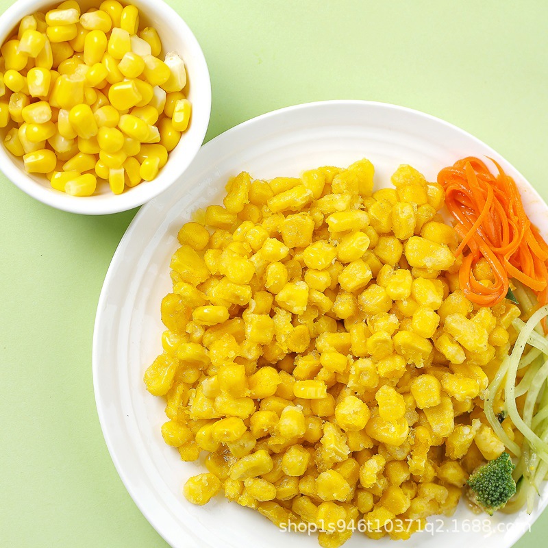 Sweet Corn Kernels Canned Corn Instant Pine Nut Salad Corn Faking Material for Household Commercial Use