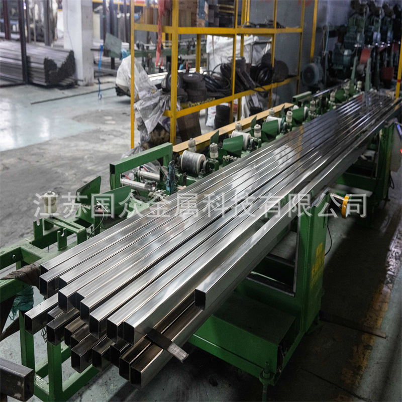 304 Square Tube Bright Surface Construction Industrial Decoration Stainless Steel Square Tube Corrosion Resistance 316 Stainless Steel Square Tube Rectangular Tube