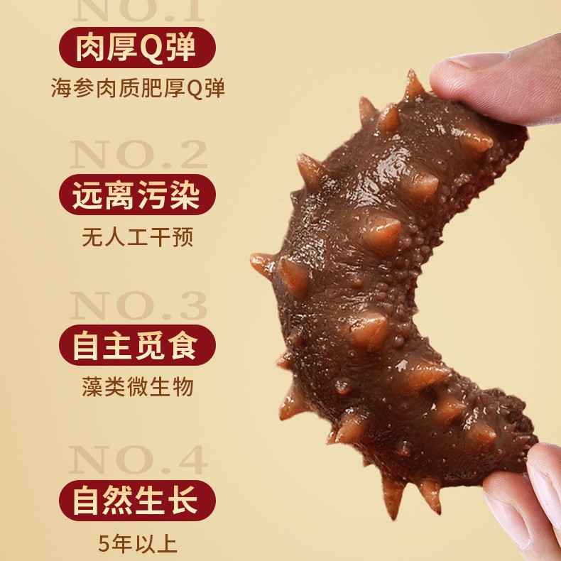 Manufacturer Wholesale Sea Cucumber Dalian Sea Cucumber Wild Sea Cucumber Sea Cucumber Sea Cucumber Non-Light Dried Sea Cucumber Fresh Ready-To-Eat Sea Cucumber