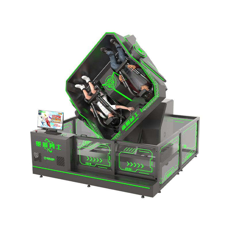 Large vr360 two-person flight simulator game machine VR experience hall amusement equipment somatosensory shooting all-in-one machine