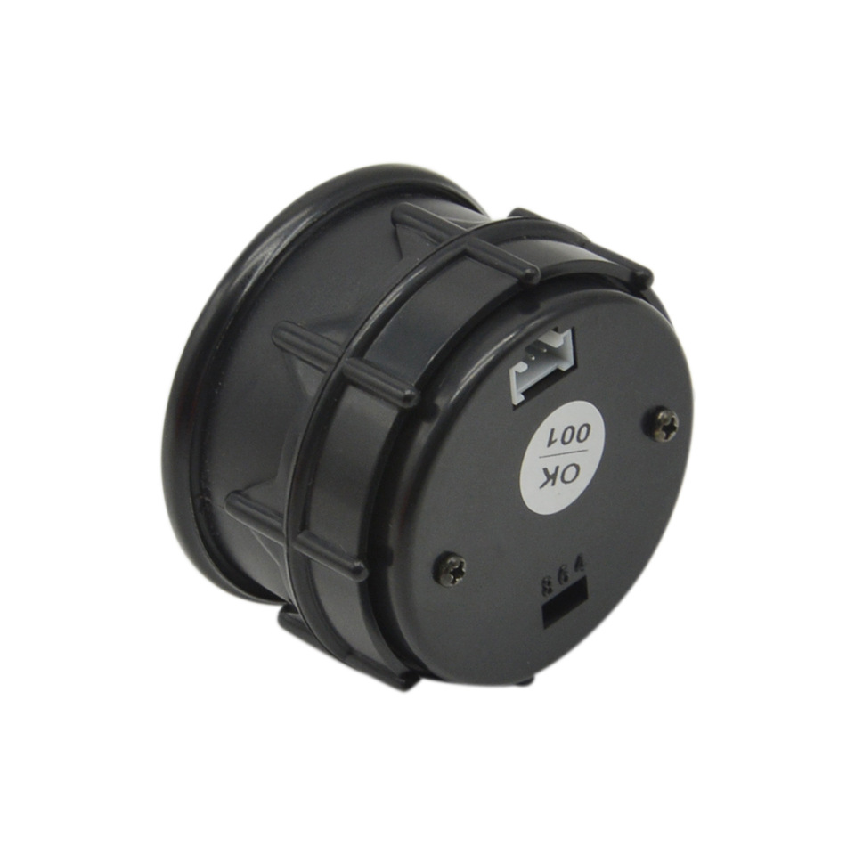 Cross-border hot sale 2-inch 52MM black shell blue light digital water temperature meter car instrument modified car instrument