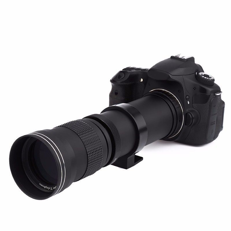 420-800Mmf8.3 Domestic Manual Telephoto Lens Zoom Telescope Slr Dedicated for Moon Exploration and Bird Photography