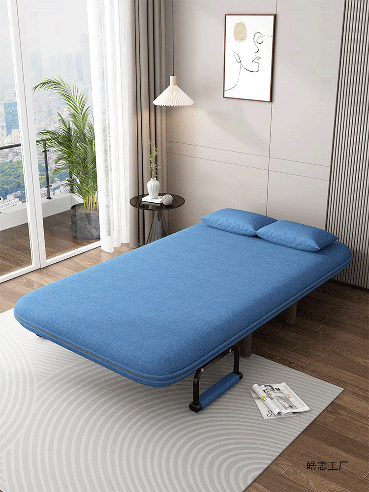 Folding Sofa Bed Multifunctional All-In-One 2025 Telescopic Bed Balcony Living Room Dual-Purpose Double Push-Pull Telescopic Variable Bed