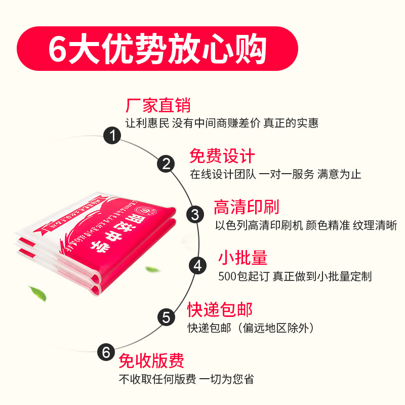 Customized Paper Towels with Printable Logo, Small Bag Wallet, Customized Opening Event Advertising, Customized Purse-Style Napkins