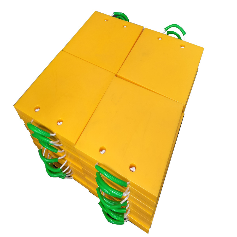 Mechanical Equipment Composite Pad Block Polymer Railway Track Sleeper Anti-Corrosion and Anti-Compaction Solid Polyethylene Plastic Sleeper