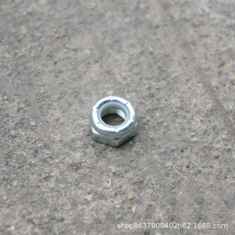 Skateboard Double Rocker Longboard Lu Chong M8 Side Nut Lock Wheel Nut 5/16-24 Inch Anti-Loosening Inner Hexagon Anti-Rust