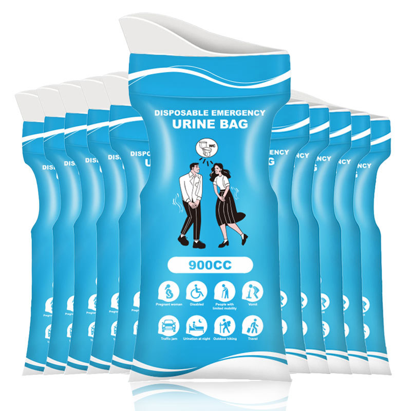 Экстренный мочевой мешок, портативный, одноразовый, универсальный для мальчиков и девочек