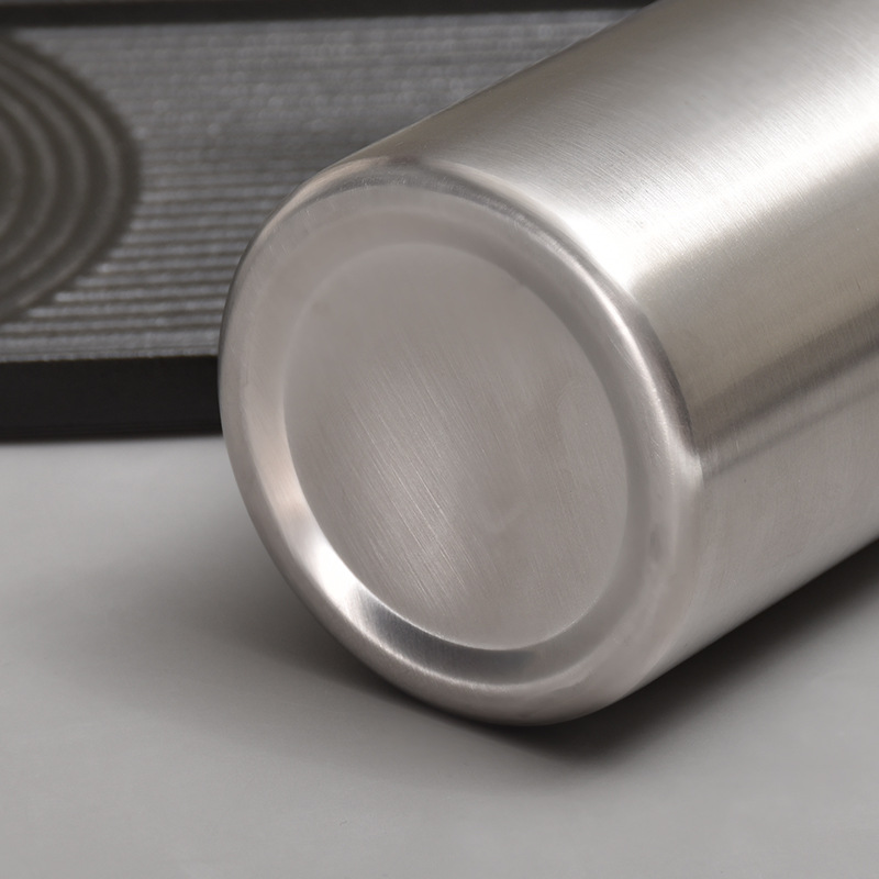 Single-layer American-style 304 stainless steel outdoor sports kettle mountaineering fitness kettle portable wine pot wholesale