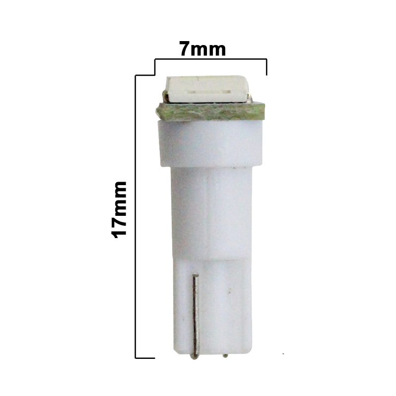 Car Led Instrument Light T5 5050 1Smd Central Control Light Motorcycle Indicator Light Signal Light