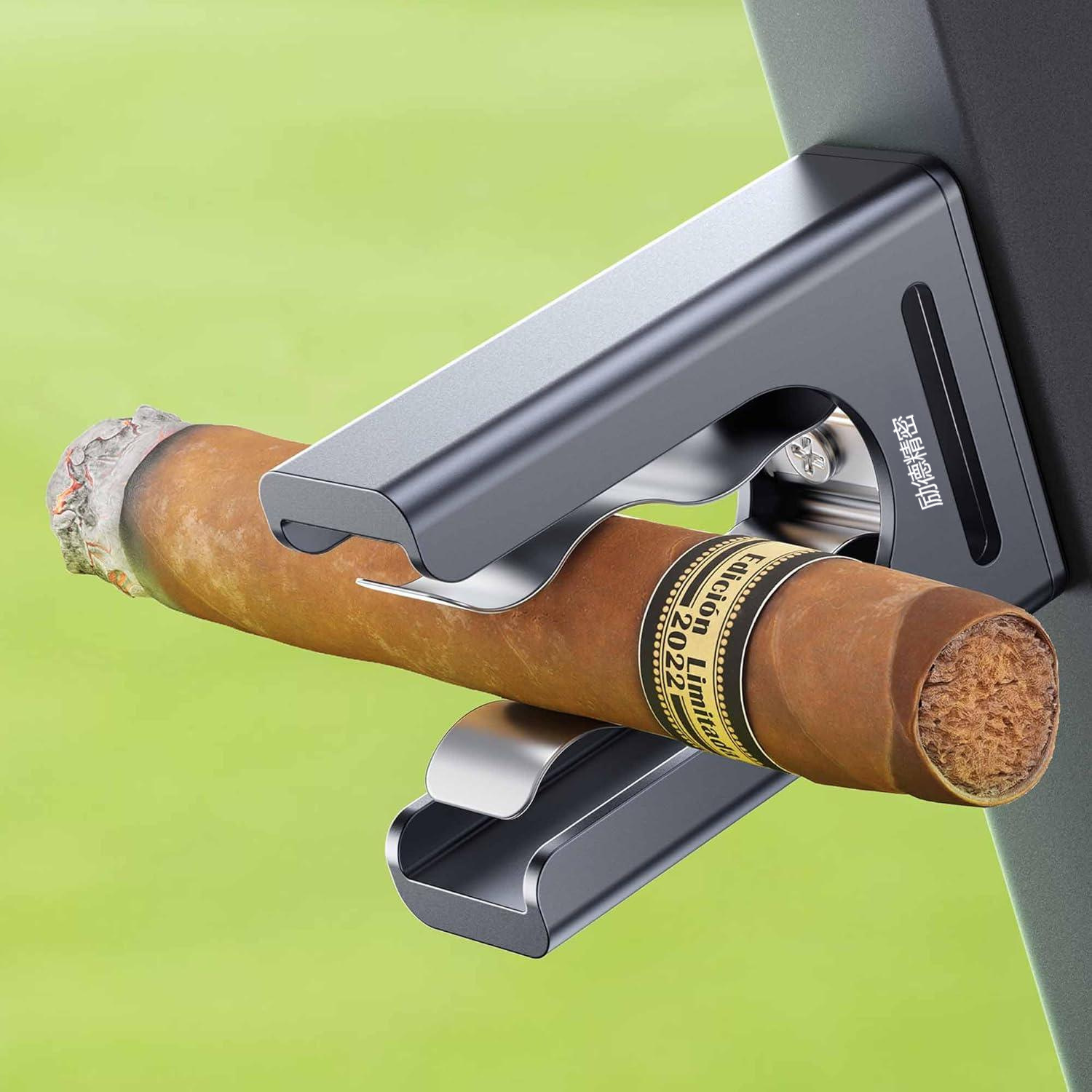 Металлический держатель для сигар с магнитной основой, регулируемый, в наличии