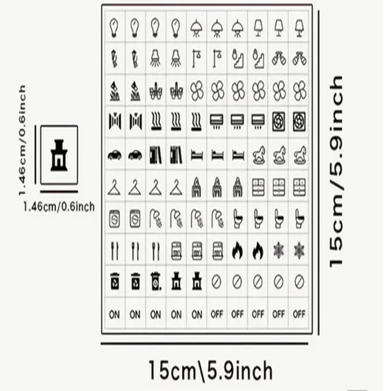 Без следов наклейка логотипа выключателя для дома наклейка на распределительный щит креативная наклейка на панель розетки