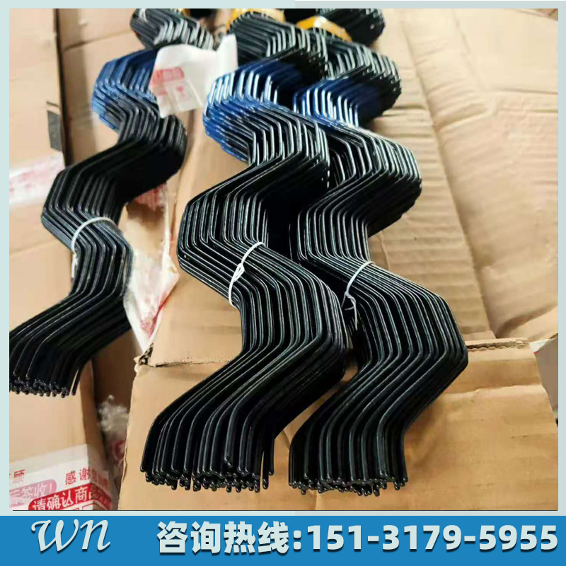 Manufacturer Processing Plastic-Impregnated Thickened Beijing Circlips Greenhouse Accessories Slot Plastic-Coated Beijing Circlips