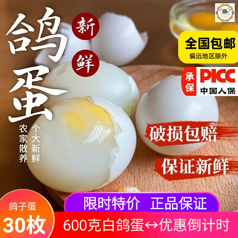30 свежих яиц голубей, общий вес 600 граммов, крупные белые яйца голубей, фермерские яйца свободного выпаса, добавка к детскому питанию, бесплатная доставка