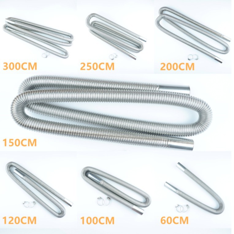 выхлопная труба для парковочного обогревателя длиной 3 м, диаметр 2.5 см (25 мм)